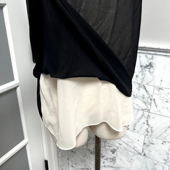 Vince Black Sheer Blouse - Picture 2 of 7